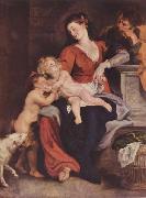 Peter Paul Rubens Heilige Familie mit dem Korbe France oil painting artist
